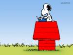 Snoopy casita roja