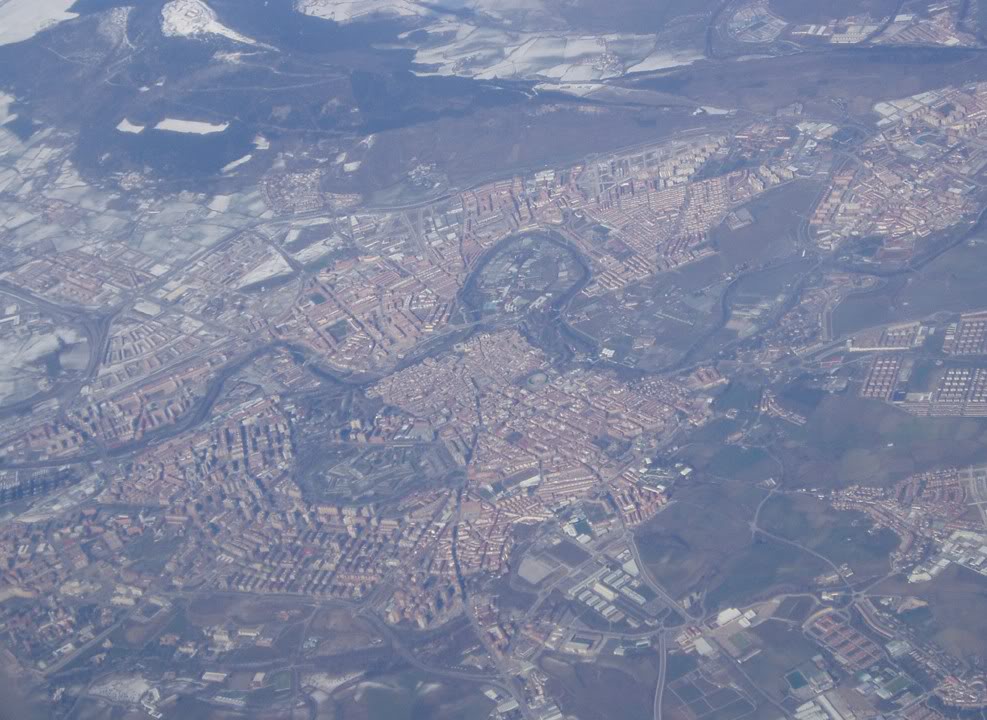 Pamplona desde el avi&oacute;n